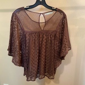 Maurices Mesh Top Large